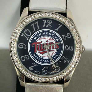 Game Time Twins Crystal Glitz Series quartz Watch